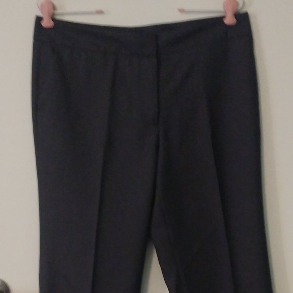 NWT EDWARDS GRAY UNHEMMED POLYESTER DRESS PANTS 8 - Picture 3 of 5